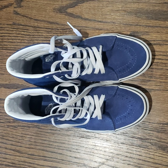 Vans Blue High Tops - Picture 2 of 13